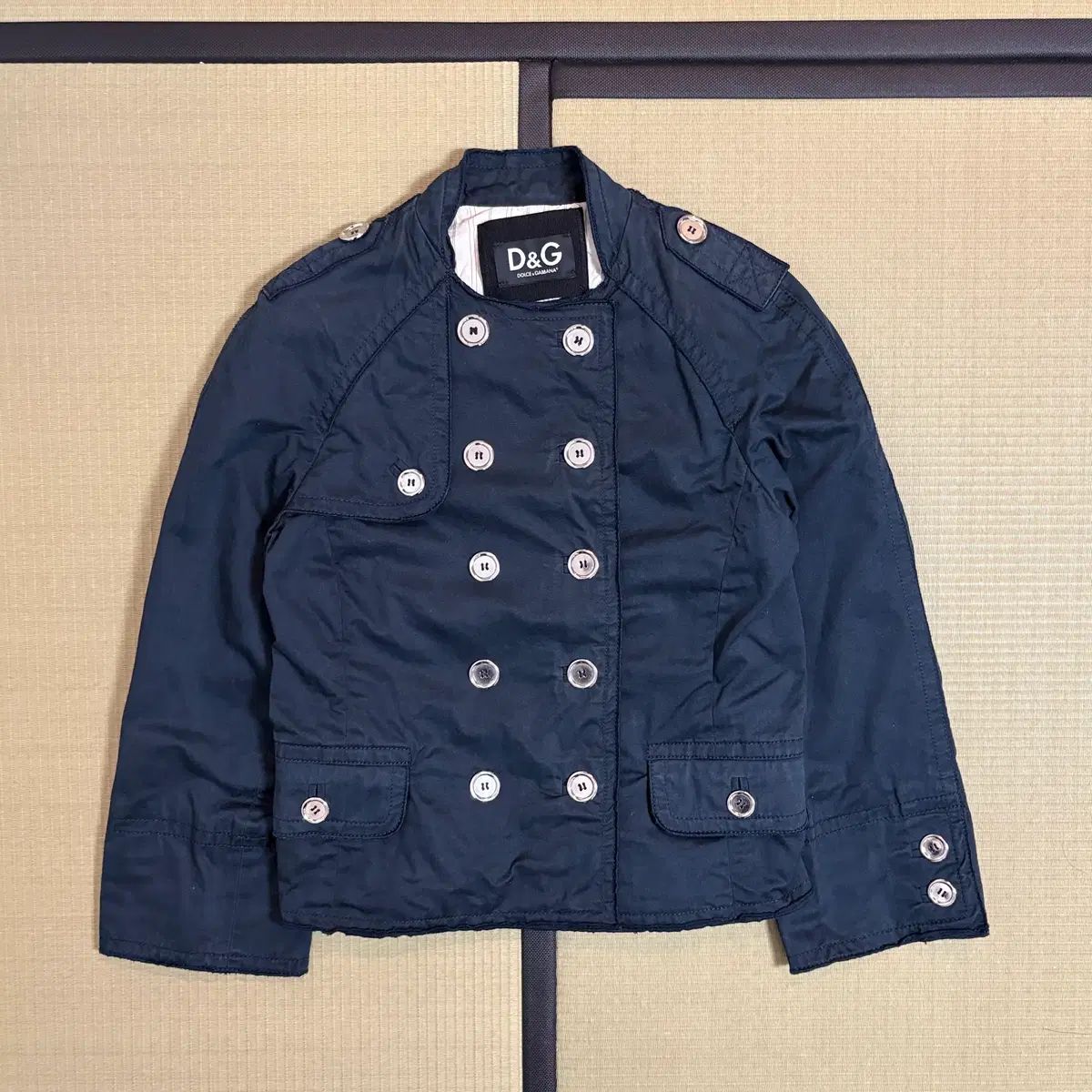 ドルチェ＆ガッバーナ クロップド ダブルブレスト ジャケット
