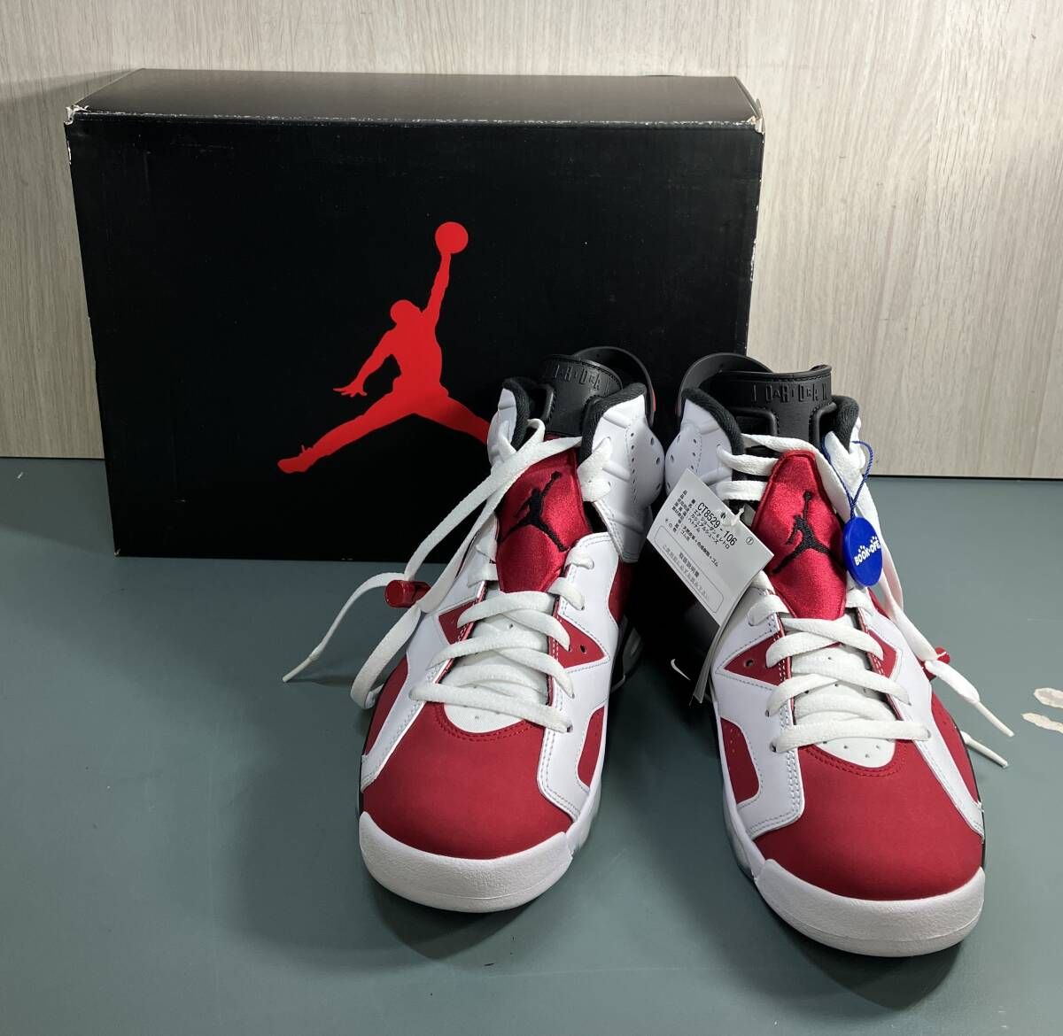 【タグ付き】NIKE/ナイキ/スニーカー/Air Jordan 6 'Carmine /CT8529-106/26.5cm