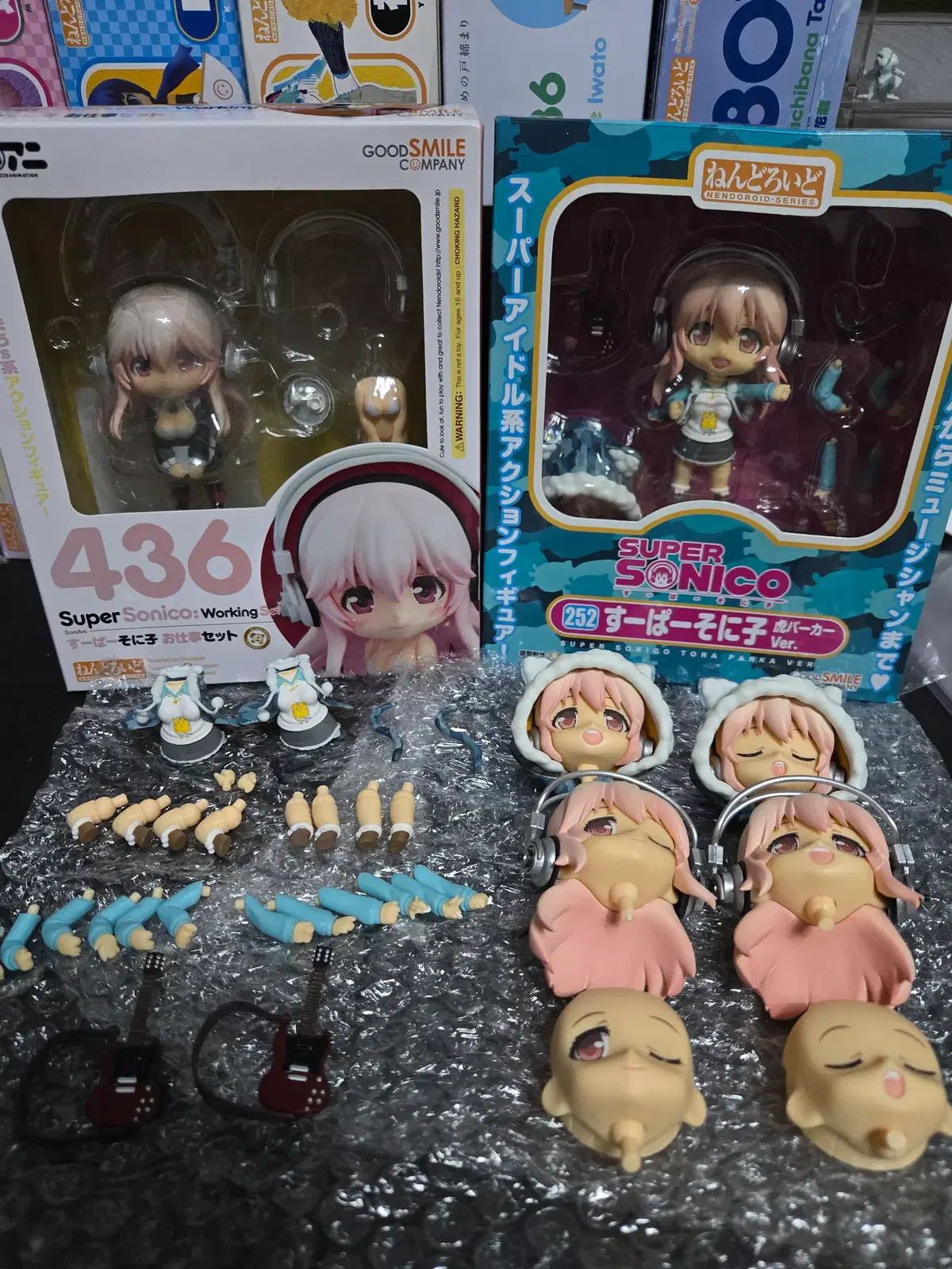 開封品) ねんどろいど SUPER SONICO & フィギュア & 額縁 まとめ