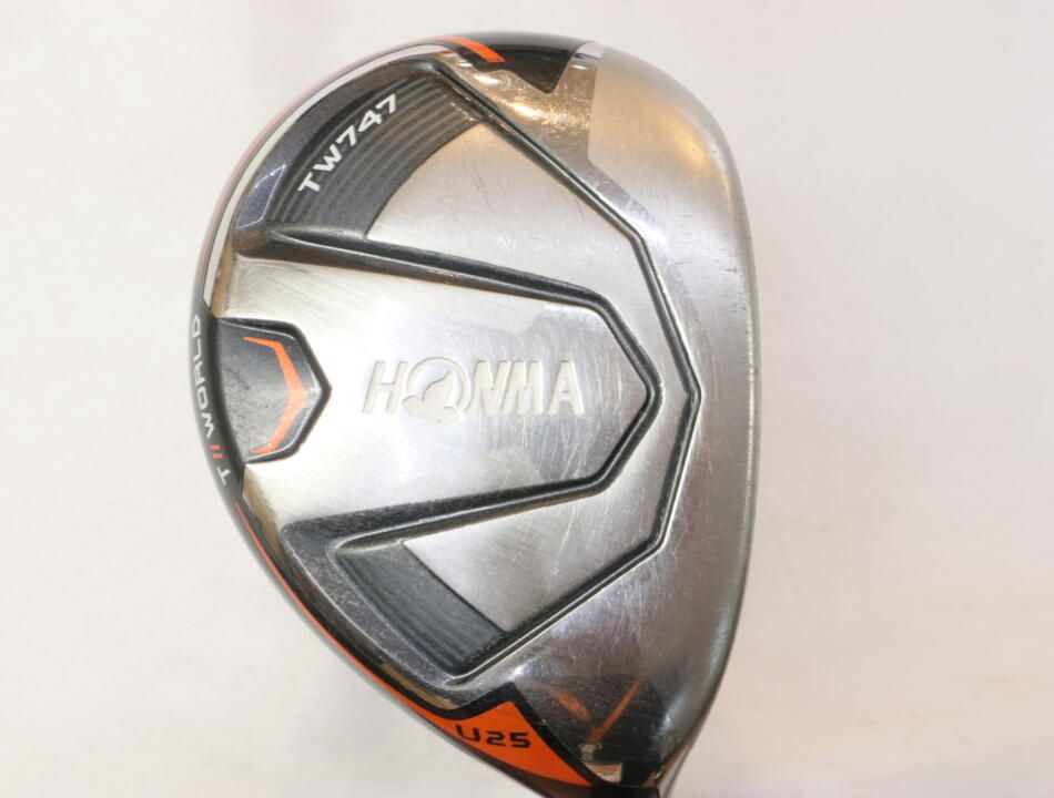ホンマゴルフ　TOUR WORLD TW747　25度　MCH70　Xフレックス　ユーティリティ　中古　ゴルフドゥ！西尾店【最短即日発送】