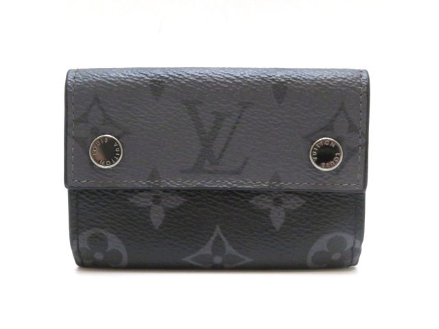 LOUIS VUITTON　ルイ・ヴィトン　ディスカバリーコンパクトウォレット　モノグラム・エクリプスリバース　三つ折り財布　M45417【中古】430 41,141円