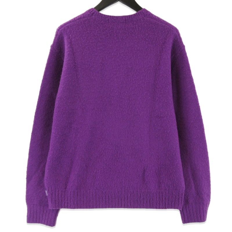 Supreme シュプリーム ニットセーター Pilled Sweater ウール パープル