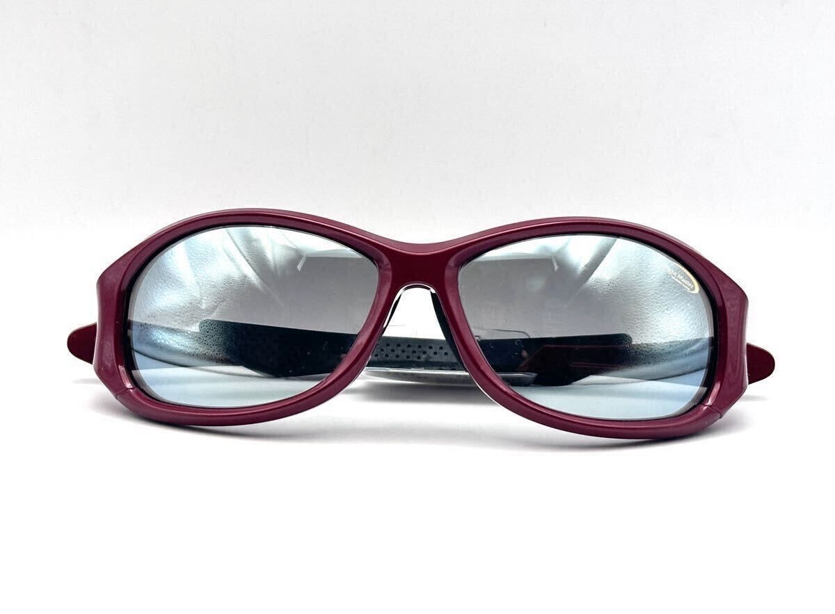 未使用 ティムコ サイトマスター フィッシング 偏光 サングラス TALEX Rotondo ロトンド SWR メタリック レッド 77-51294-52201 LG/SM 日本製 釣り