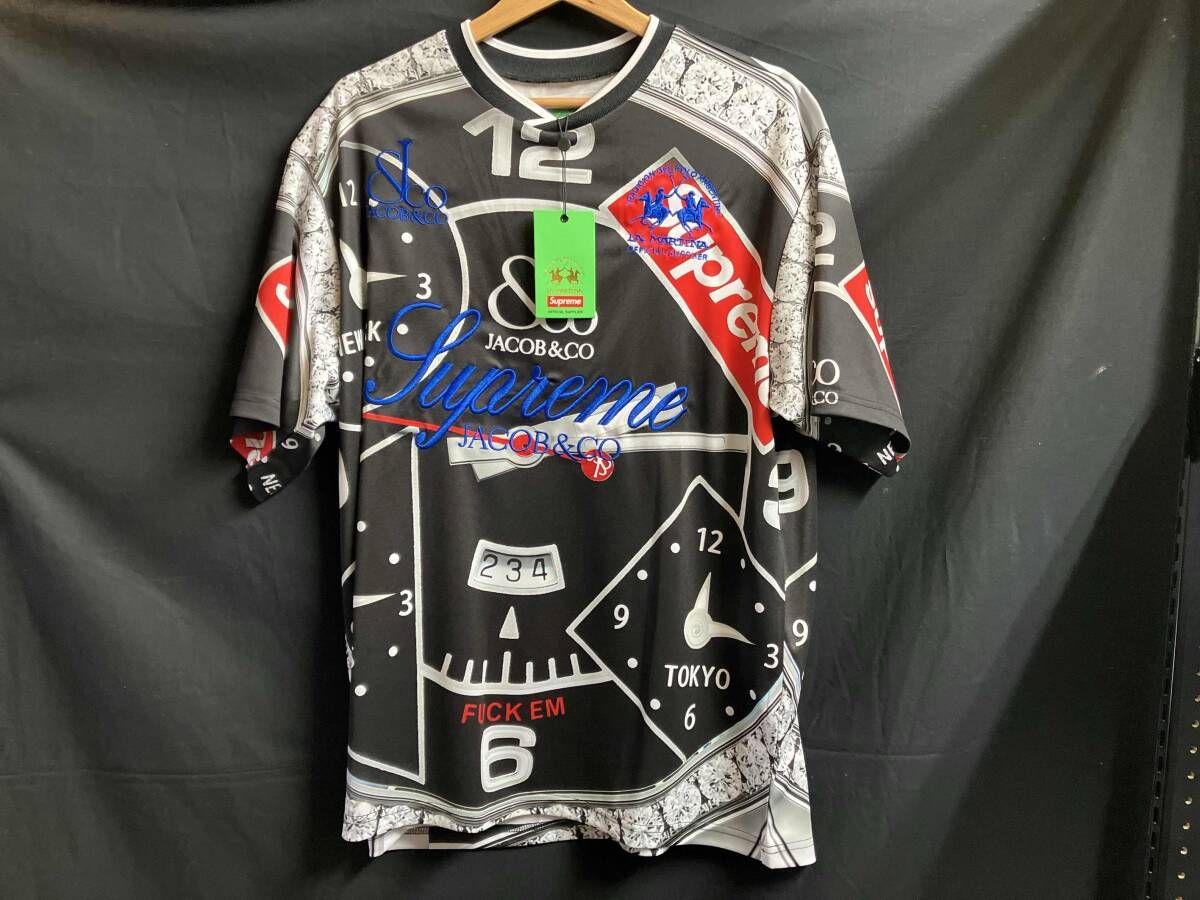 [タグ付き] Supreme シュプリーム　La Martina Jacob&co Soccer Jersey Lサイズ