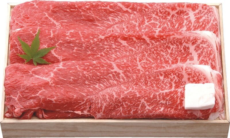 夏の贈り物お中元 近江牛すき焼き（モモ・バラ） 千成亭 近江牛すき焼き肉（モモ・バラ）（約300g）×2