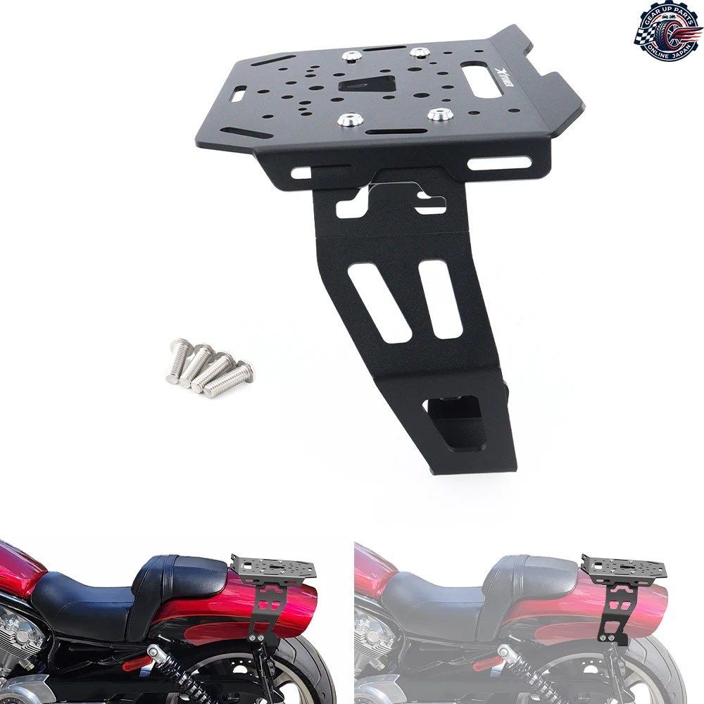 ハーレー V-ROD 2012 - 17 モーターサイクル リアラック トップケース リアキャリアホルダーブラケット