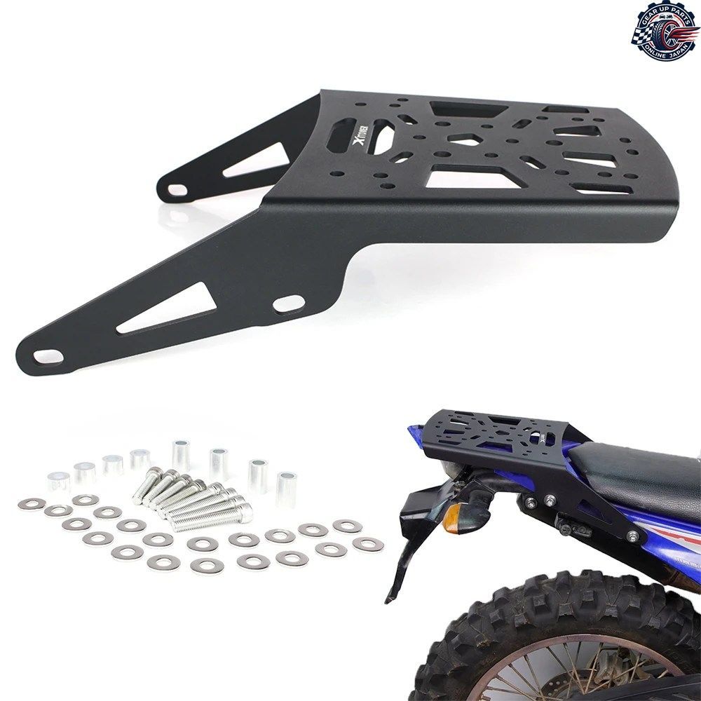 リアラックキャリア ヤマハ XT250X 2008-2026 リアテールストレージラック カーゴラック オートバイ