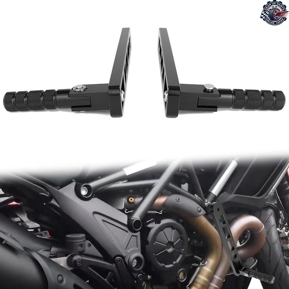 DUCATI DIAVEL 1200 2012 - 18 オートバイライダー用フットペグ/フットレストキット（高速道路用マウント）