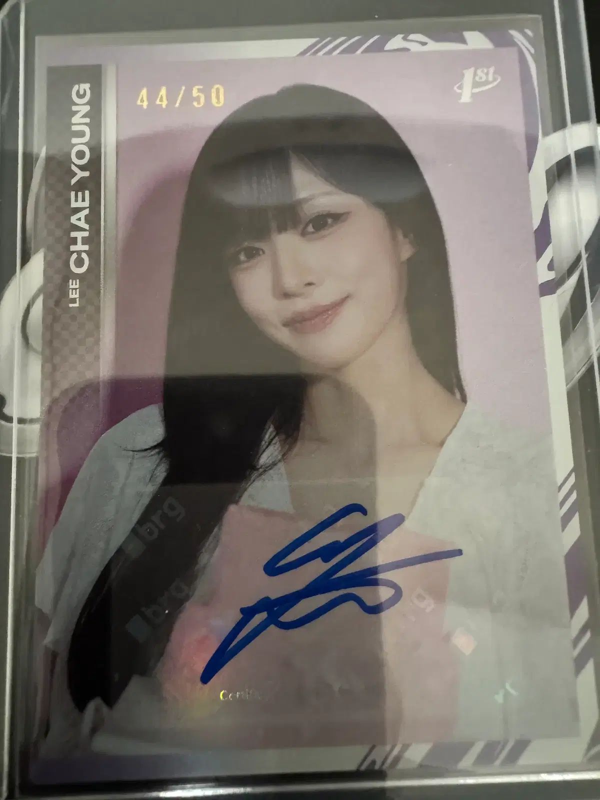 テレカ fromis_9 イ・チェヨン 50枚限定 オート