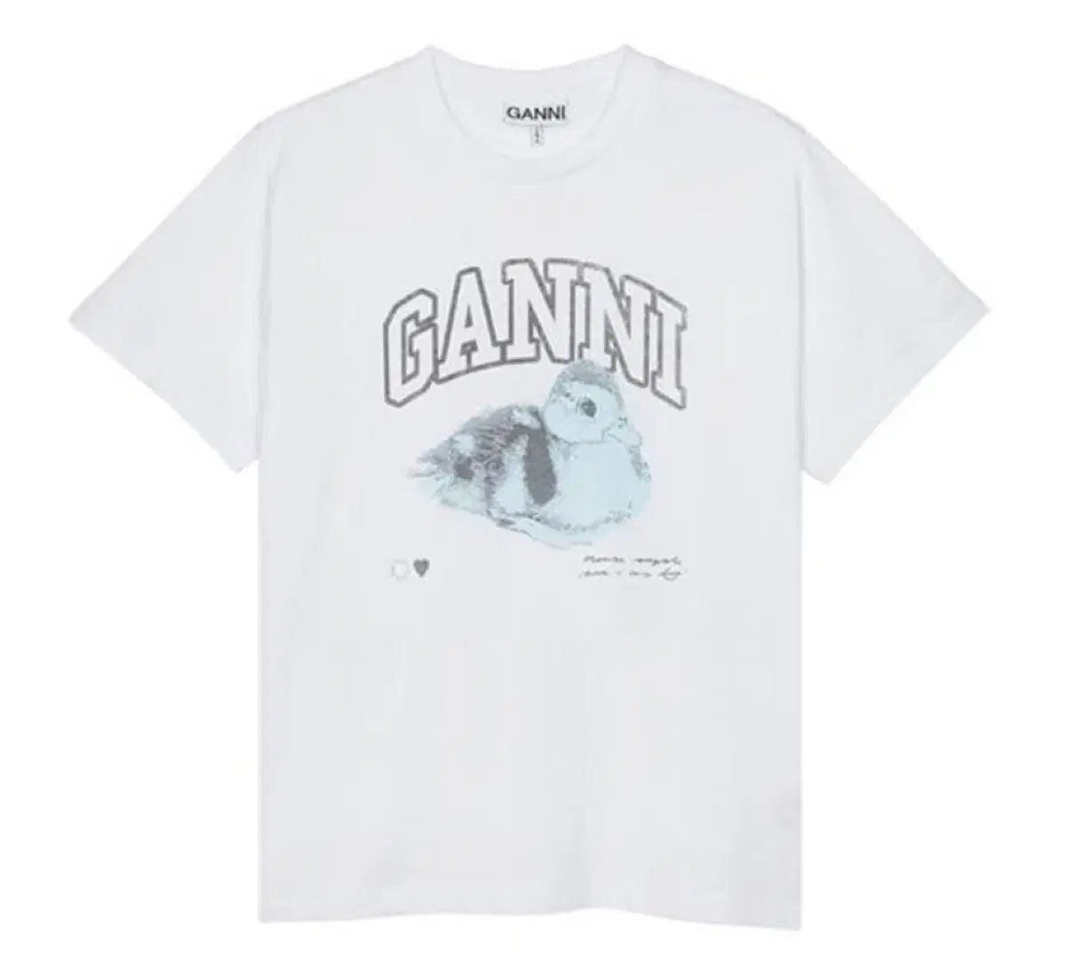 ガニー ダッキー リラックスド Tシャツ xs