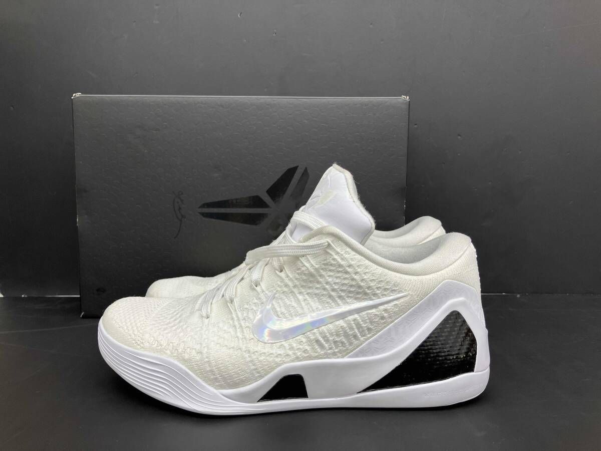 NIKE ナイキ KOBE 9 ELITE LOW PROTRO 'HAIO' コービー エリート ロー プロトロ ヘイロー FZ733-100 スニーカー 27 ホワイト 通年