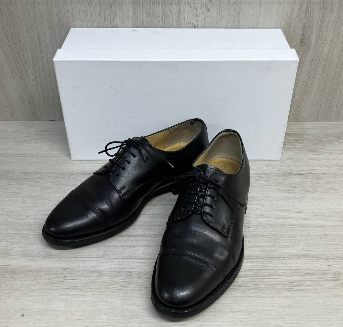 Lloyd Footwear ロイドフットウェア 2823ER01 メンズ ドレス シューズ 革靴 レザーシューズ ストレートチップ ブラック UK6H 箱付