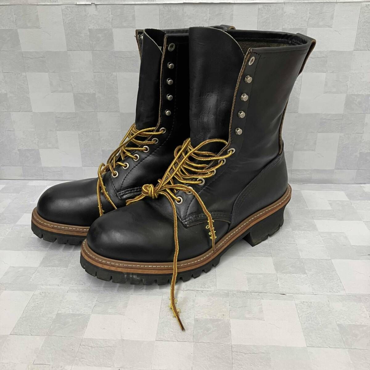 RED WING レッドウィング ブーツ 9210 ロガーブーツ 2218 25cm ブラック