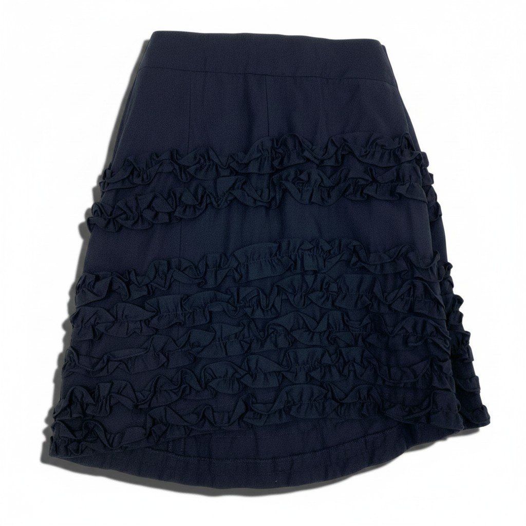 Af27 COMME des GARCONS コムデギャルソン 90s ヴィンテージ レーススカート 90s Vintage Lace Skirt サイズF ブラックt18r