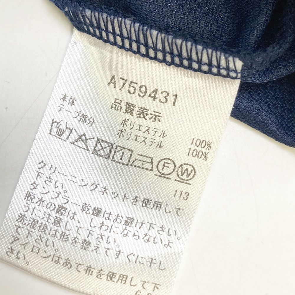 新品未使用　アルチビオ   ダウンベスト36 サイズ：36 ARCHIVIO アルチビオ 襟付 ジップベスト ネイビー系