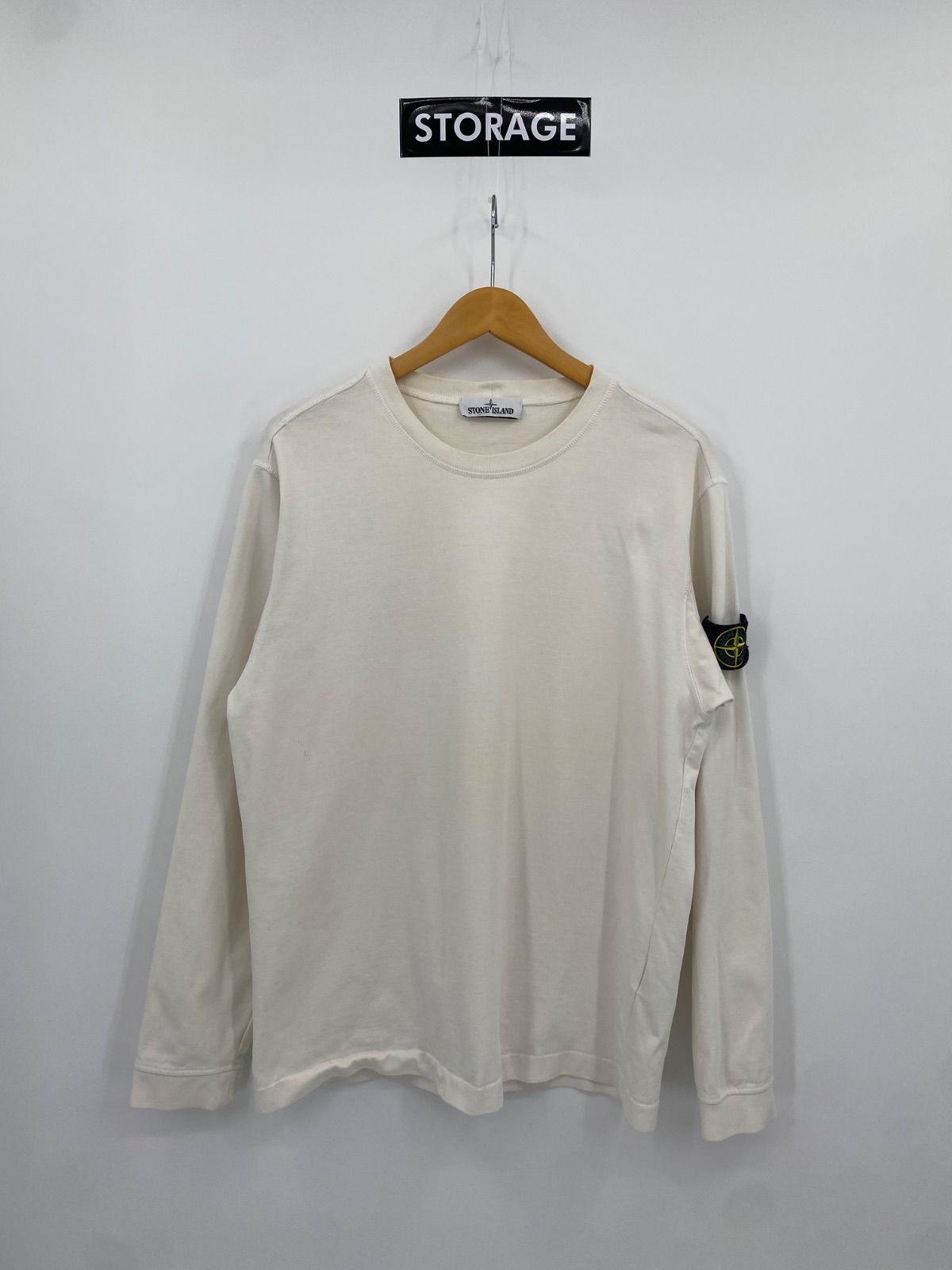 【中古】STONE ISLAND L/S shirt L ストーンアイランド ロングスリーブ Tシャツ