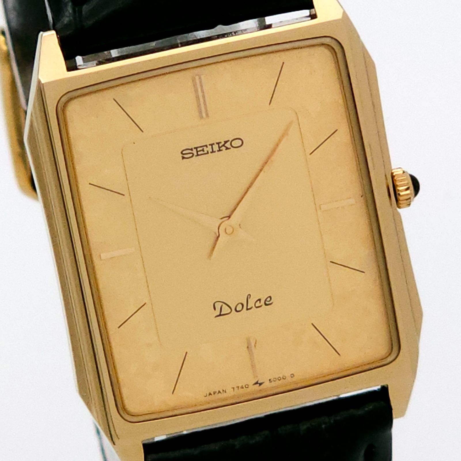 ★良品 SEIKO セイコー ドルチェ 7740-5000 QZ 動作品 17,500円