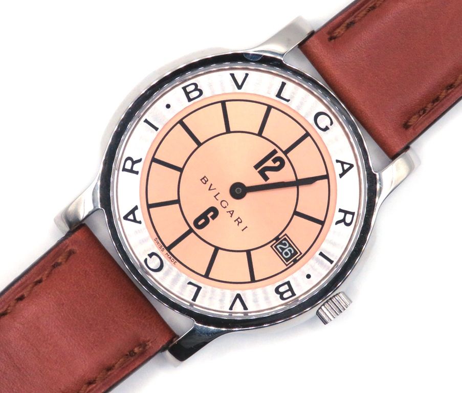 BVLGARI ブルガリ ウォッチ ソロテンポ【205】 時計 ST35S 腕時計