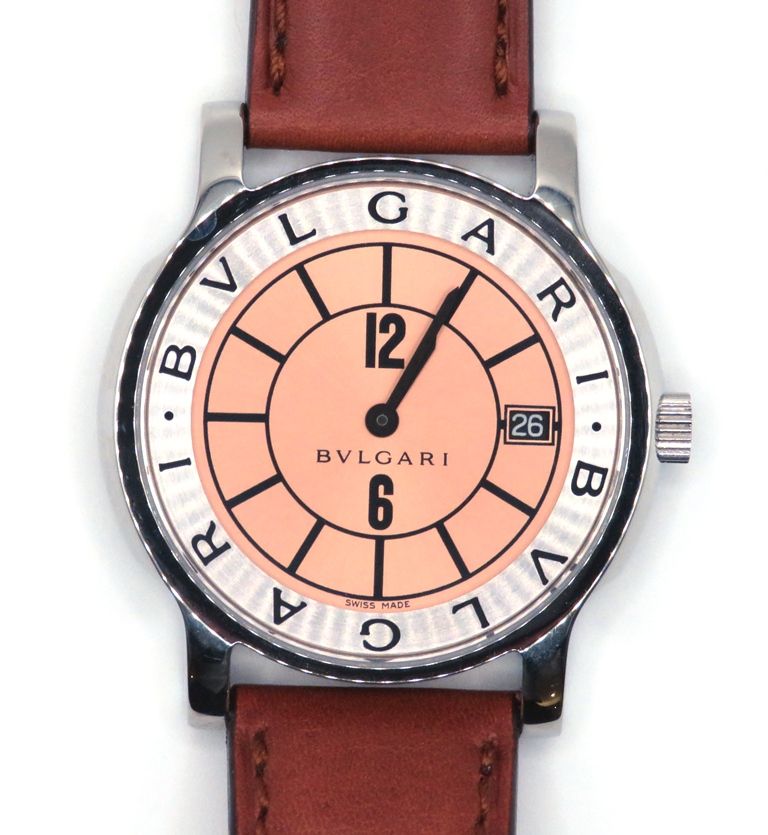 BVLGARI ブルガリ ウォッチ ソロテンポ【205】 時計 ST35S 腕時計