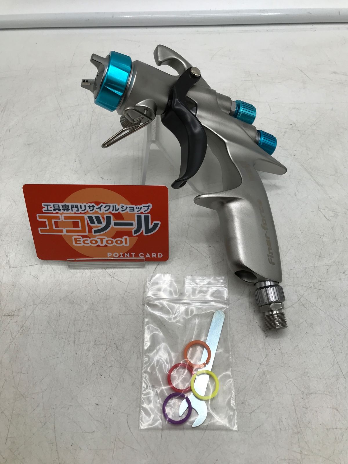 【未使用】meiji/明治 2118530 ○ 自動車補修専用ハンドスプレーガン Finer-force T [IT_0ZGF4][岡岩][M05]
