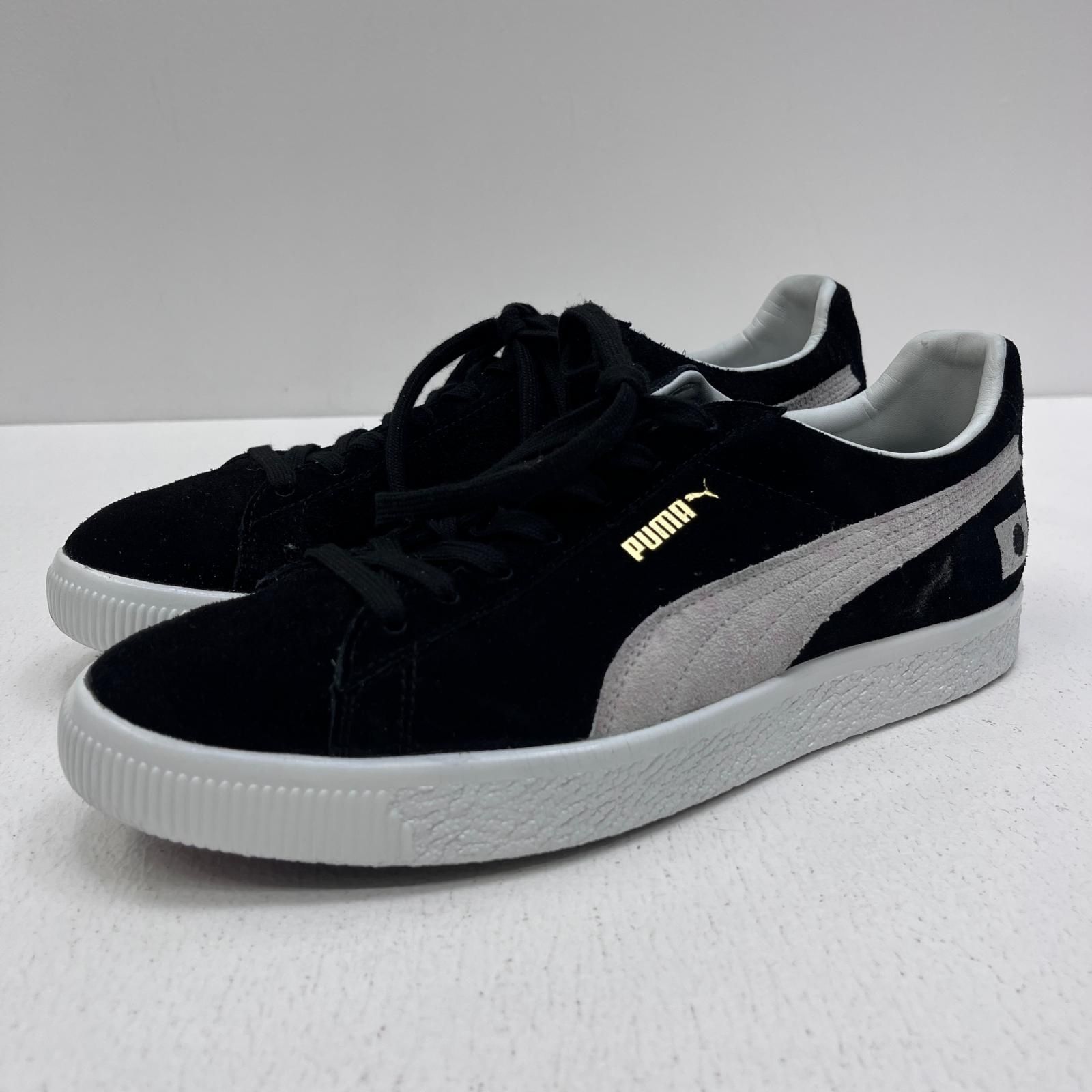 【加古川店】 中古 PUMA | プーマ スニーカー JESSE × atmos × Puma Suede VTG MIJ 500足限定 427/500 MADE IN JAPAN 392222-01 ブラック 26.5cm 【126】