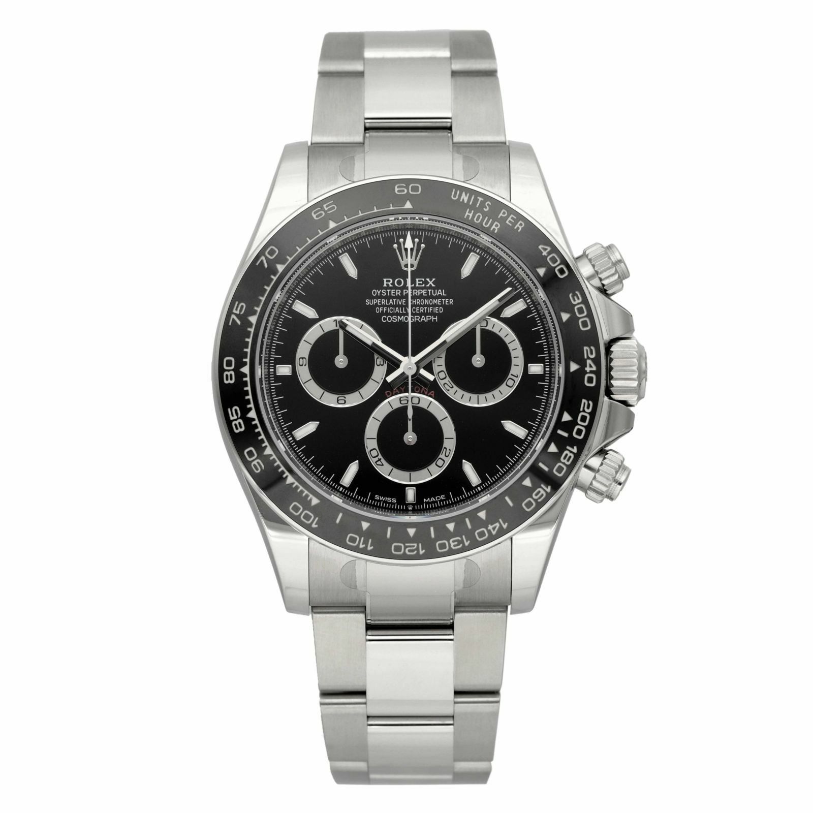 【未使用】ロレックス 時計 コスモグラフ デイトナ 126500LN ブラック文字盤 自動巻き ROLEX
