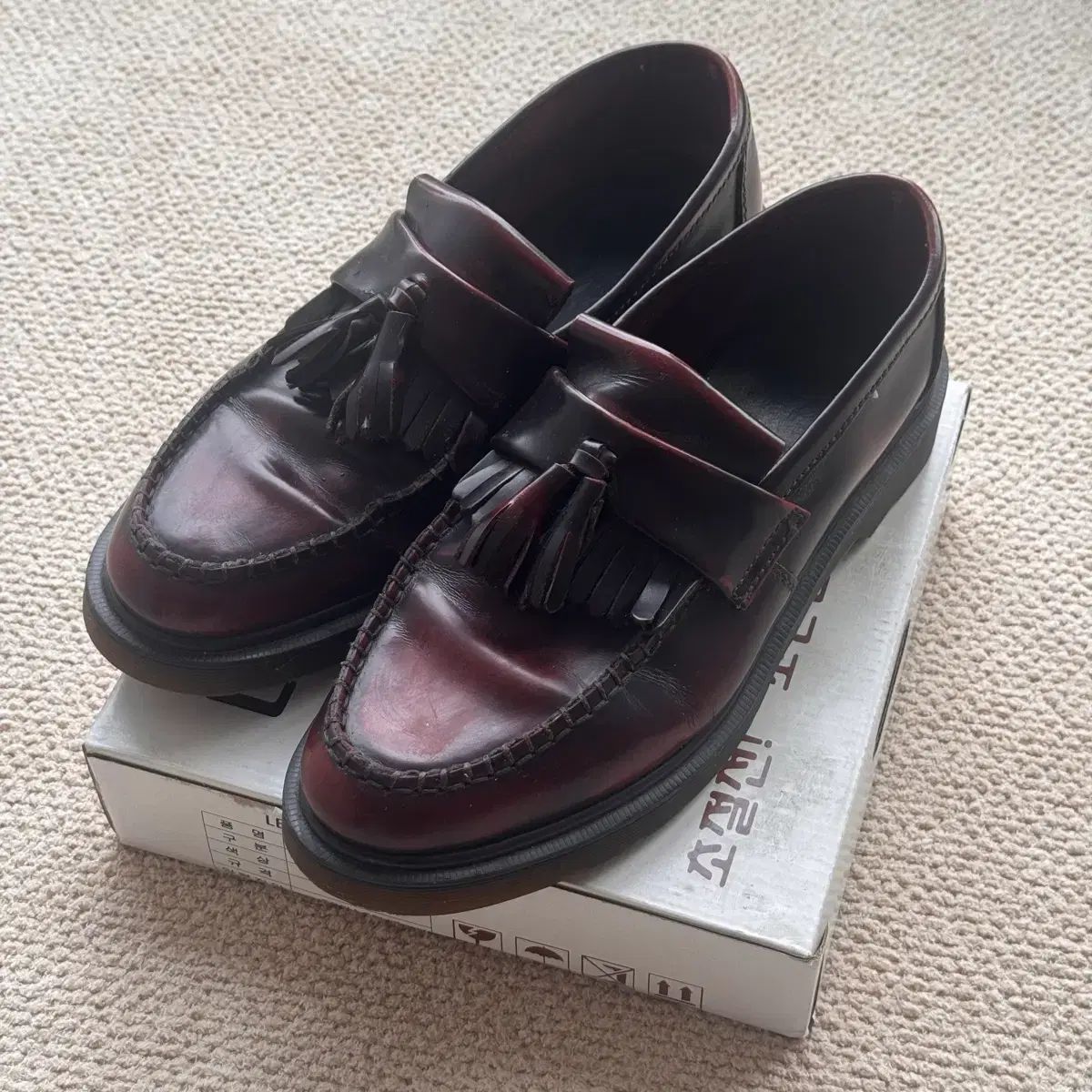 DR. MARTENS ドクターマーチン エイドリアン さくらんぼレッド