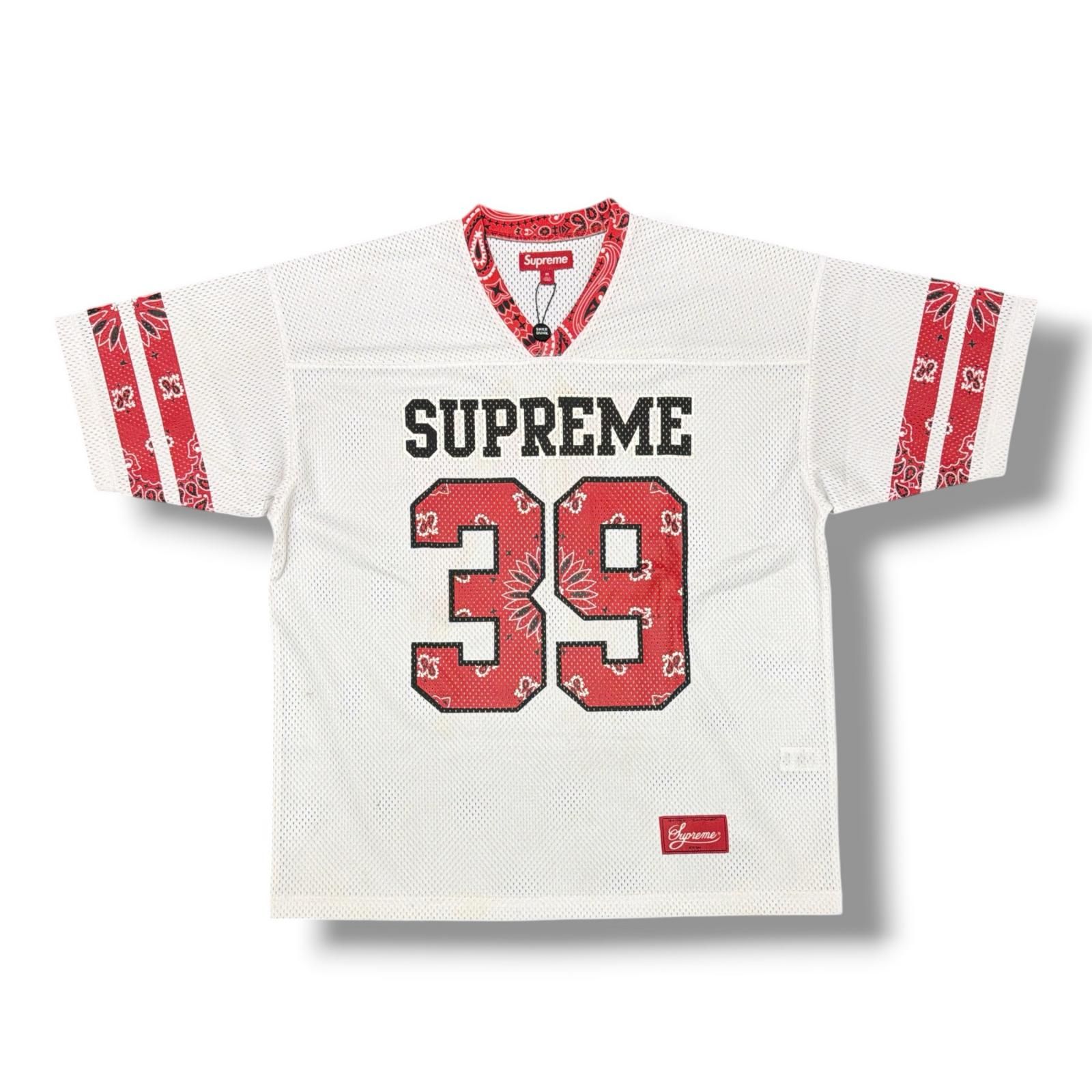 国内正規 Supreme 25SS Bandana Football Jersey バンダナフットボール