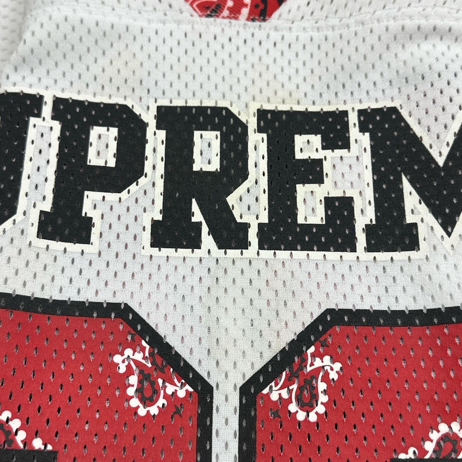 国内正規 Supreme 25SS Bandana Football Jersey バンダナフットボール 