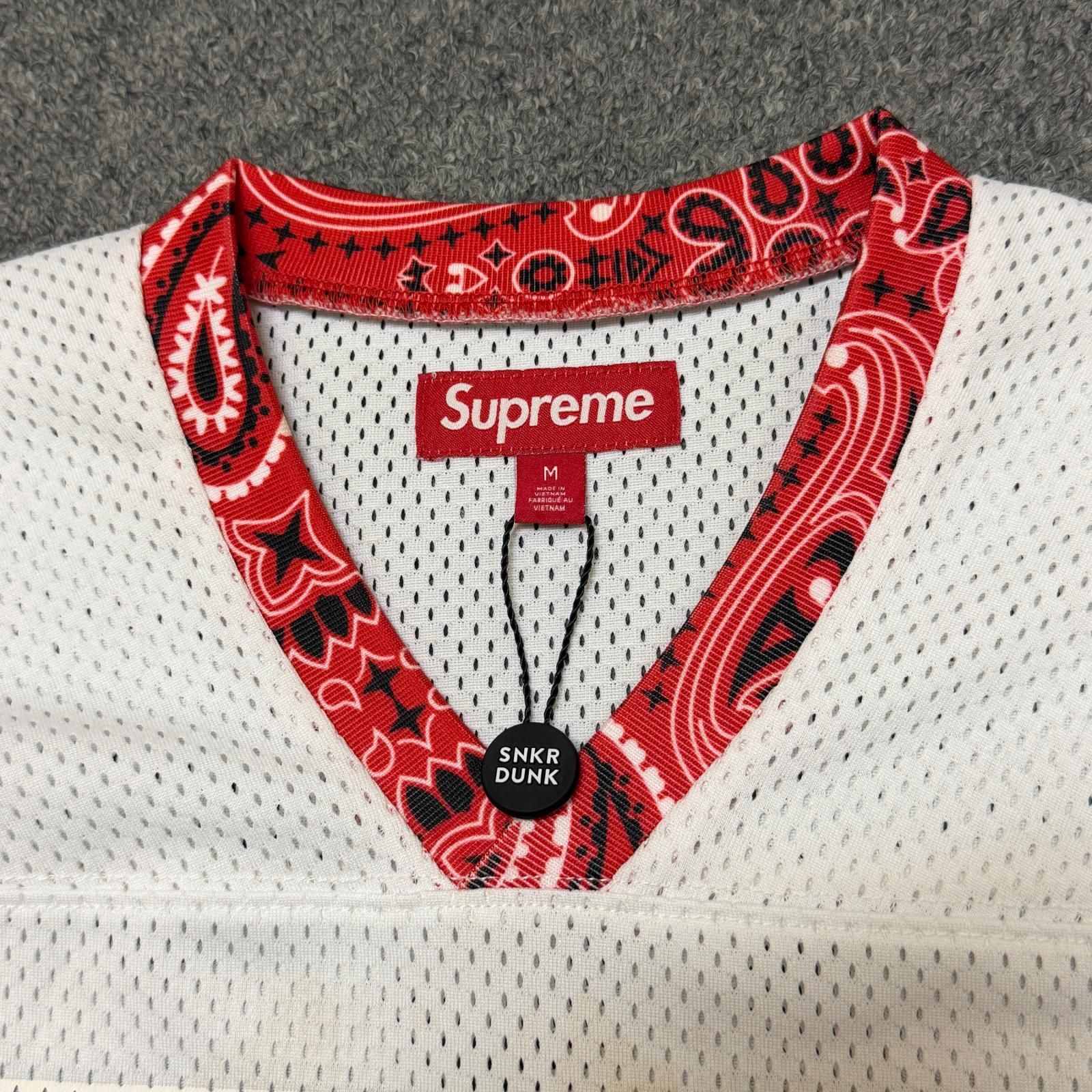 国内正規 Supreme 25SS Bandana Football Jersey バンダナフットボール