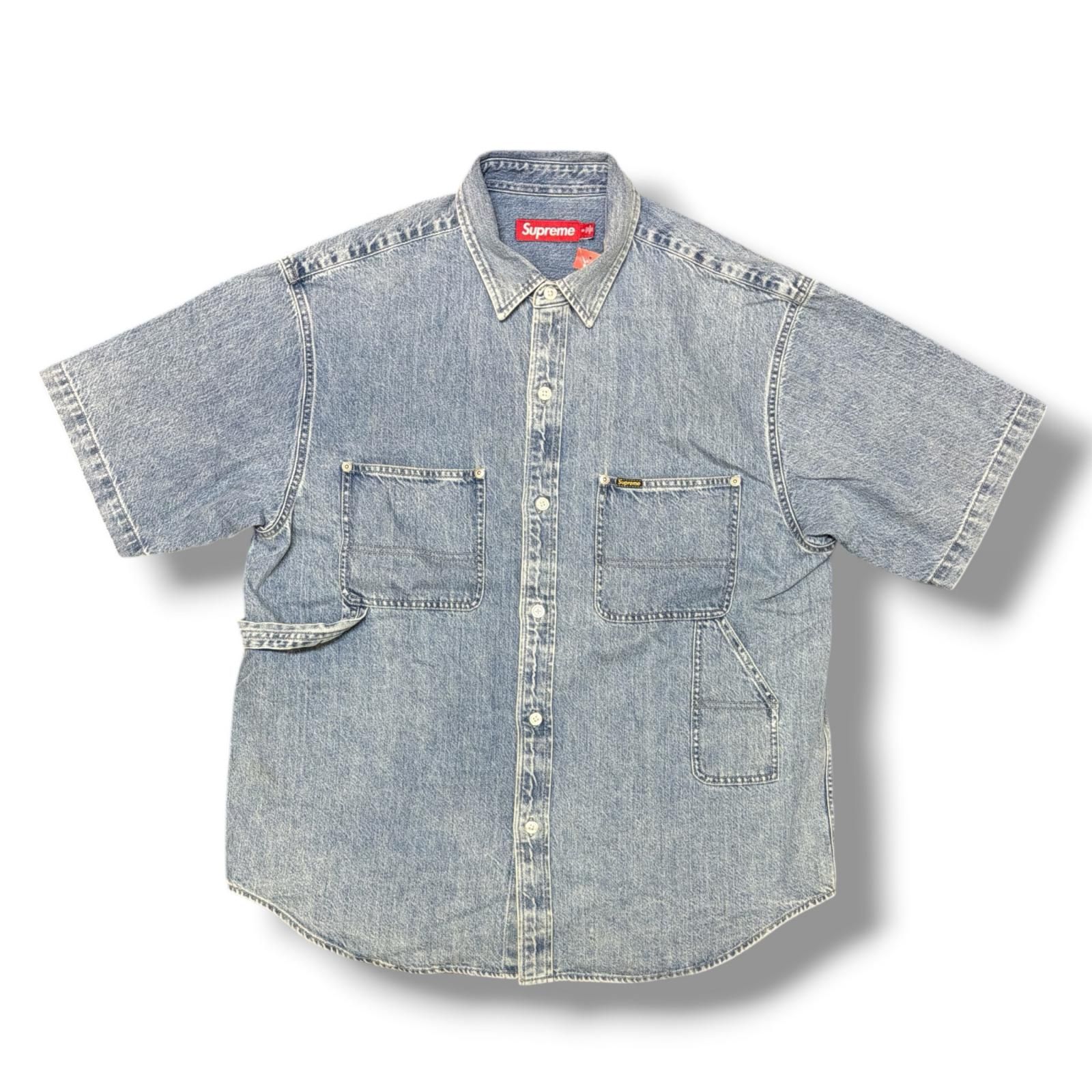国内正規 参考上代20900円 Supreme 24SS Loose Fit S/S Denim Painter
