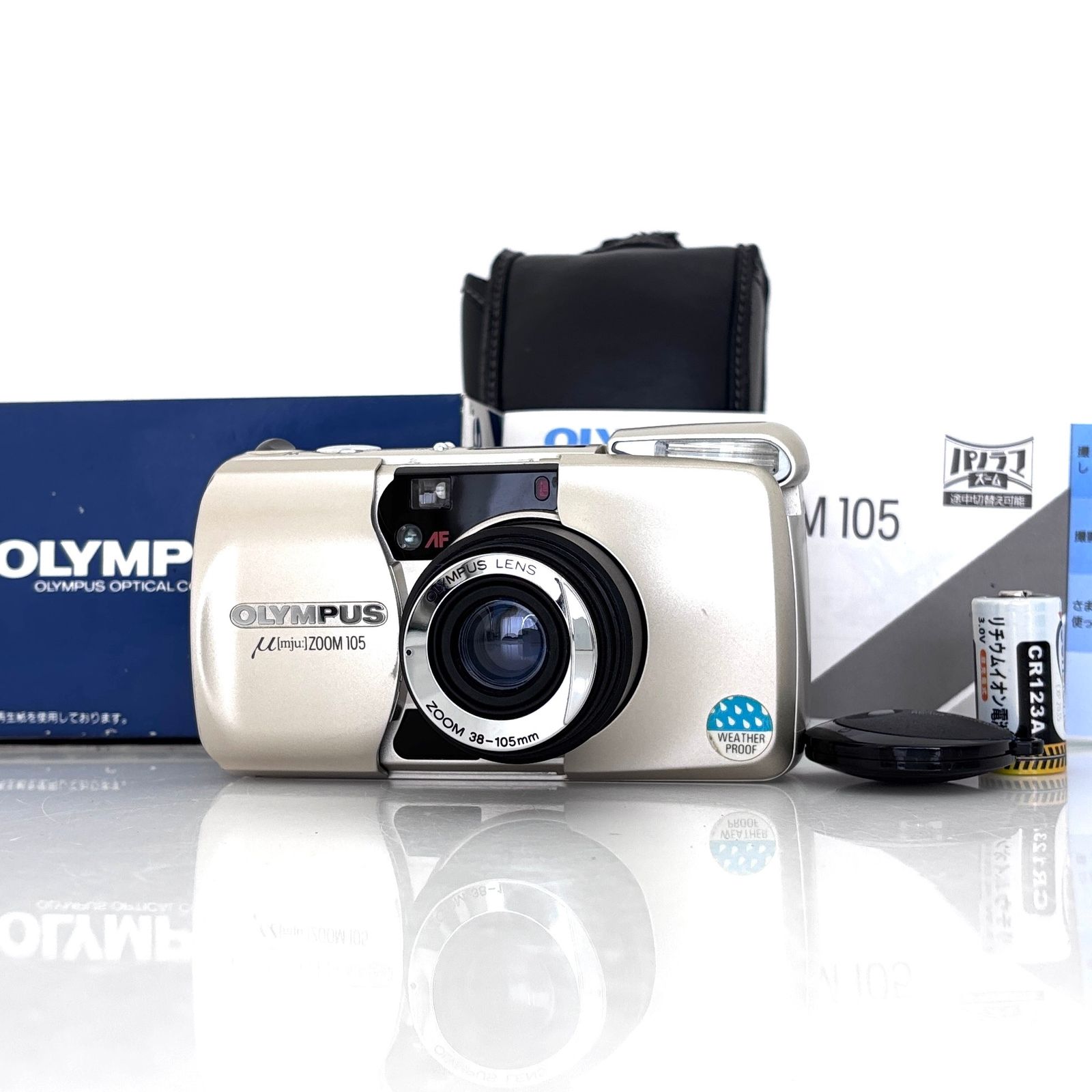 修理前提 通電のみOK【オリンパス】OLYMPUS μ ZOOM 105 コンパクト