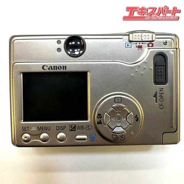 動作未確認の為ジャンク扱い】キャノン デジタルカメラ PC1022 湘南台