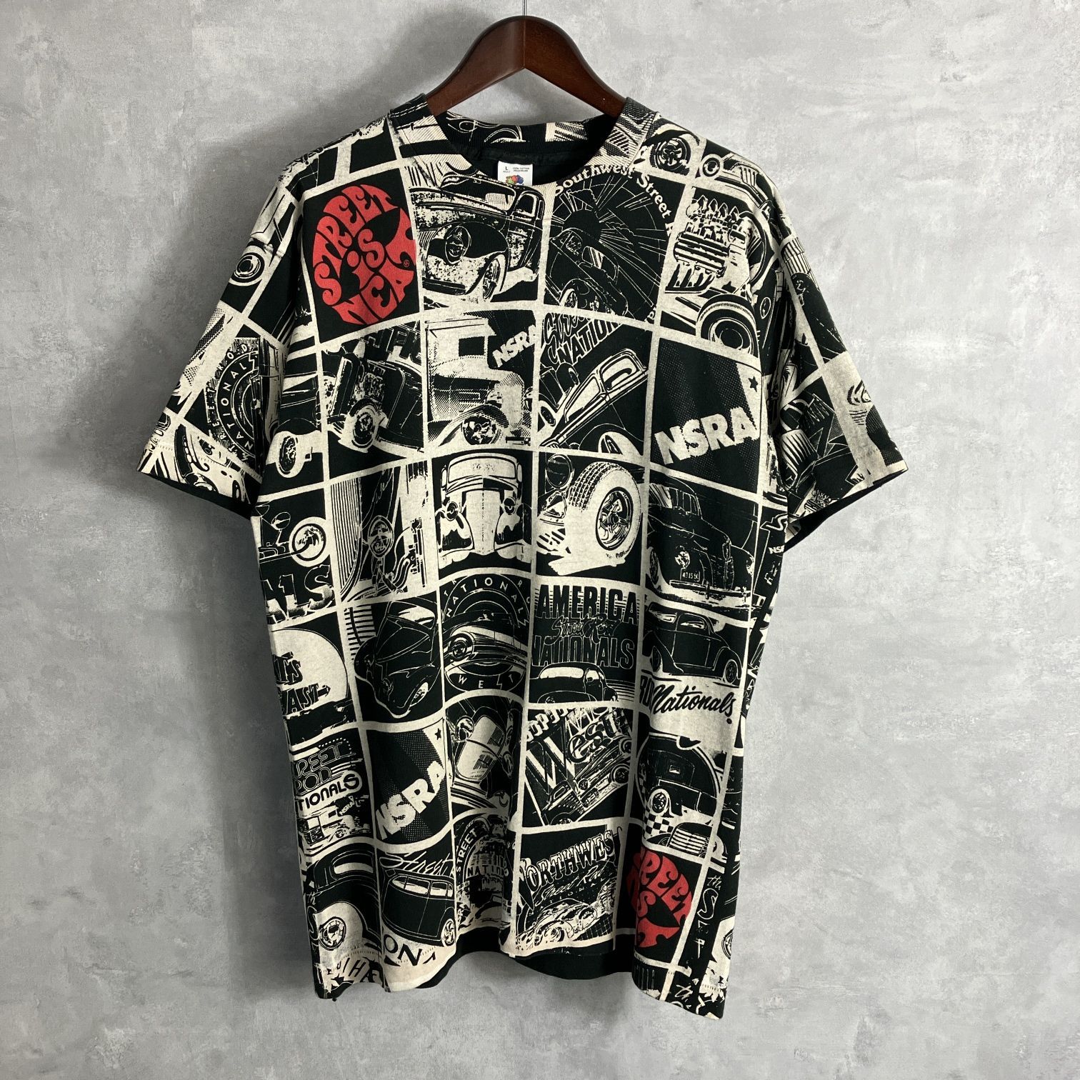 90's STREET IS NEAT オールオーバープリント Ｔシャツ 14,530円