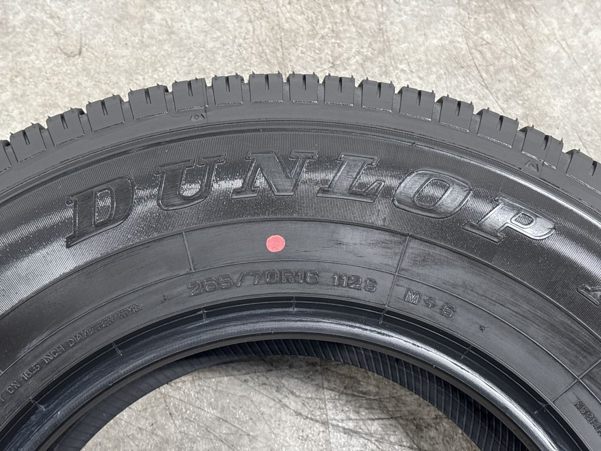 2025年製 新車外し】ダンロップ グラントレック AT23 265/70R16 4本 