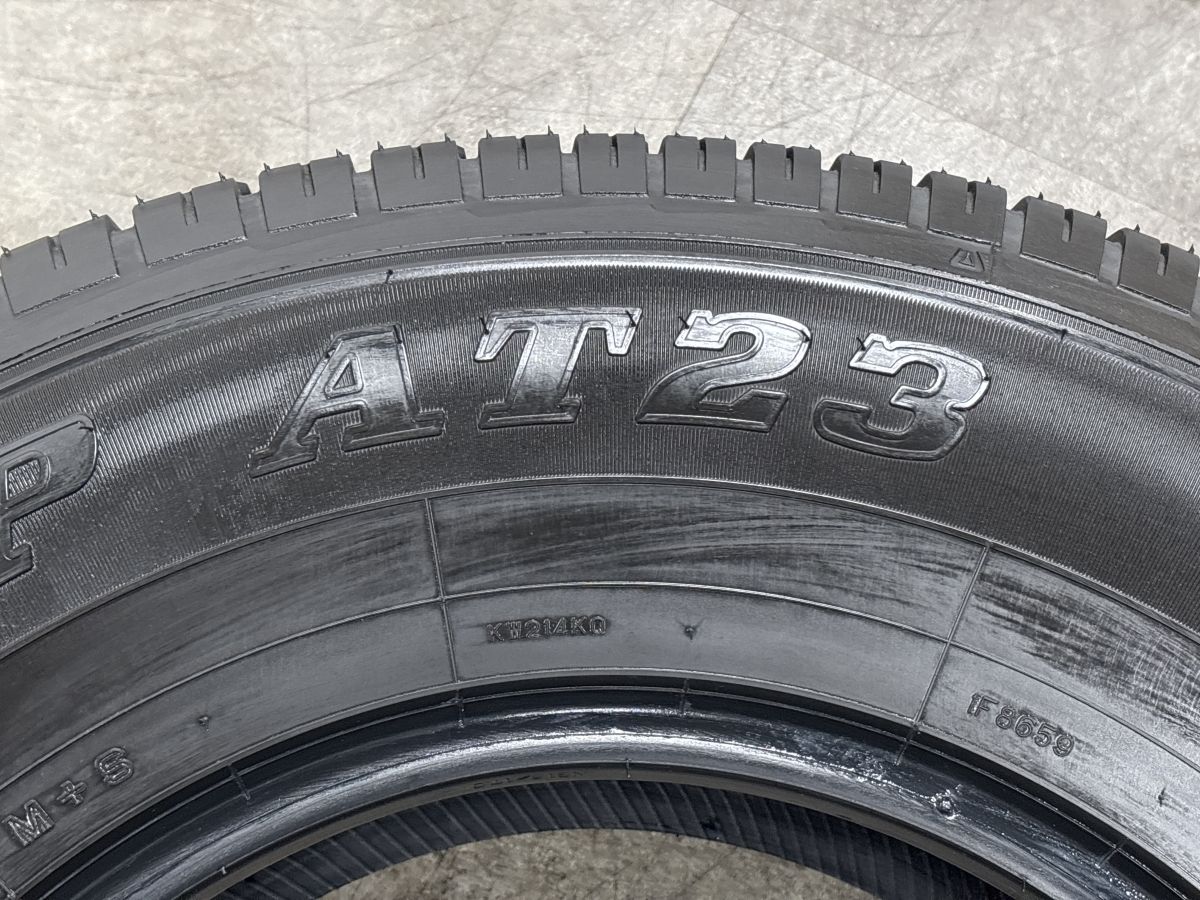 2025年製 新車外し】ダンロップ グラントレック AT23 265/70R16 4本