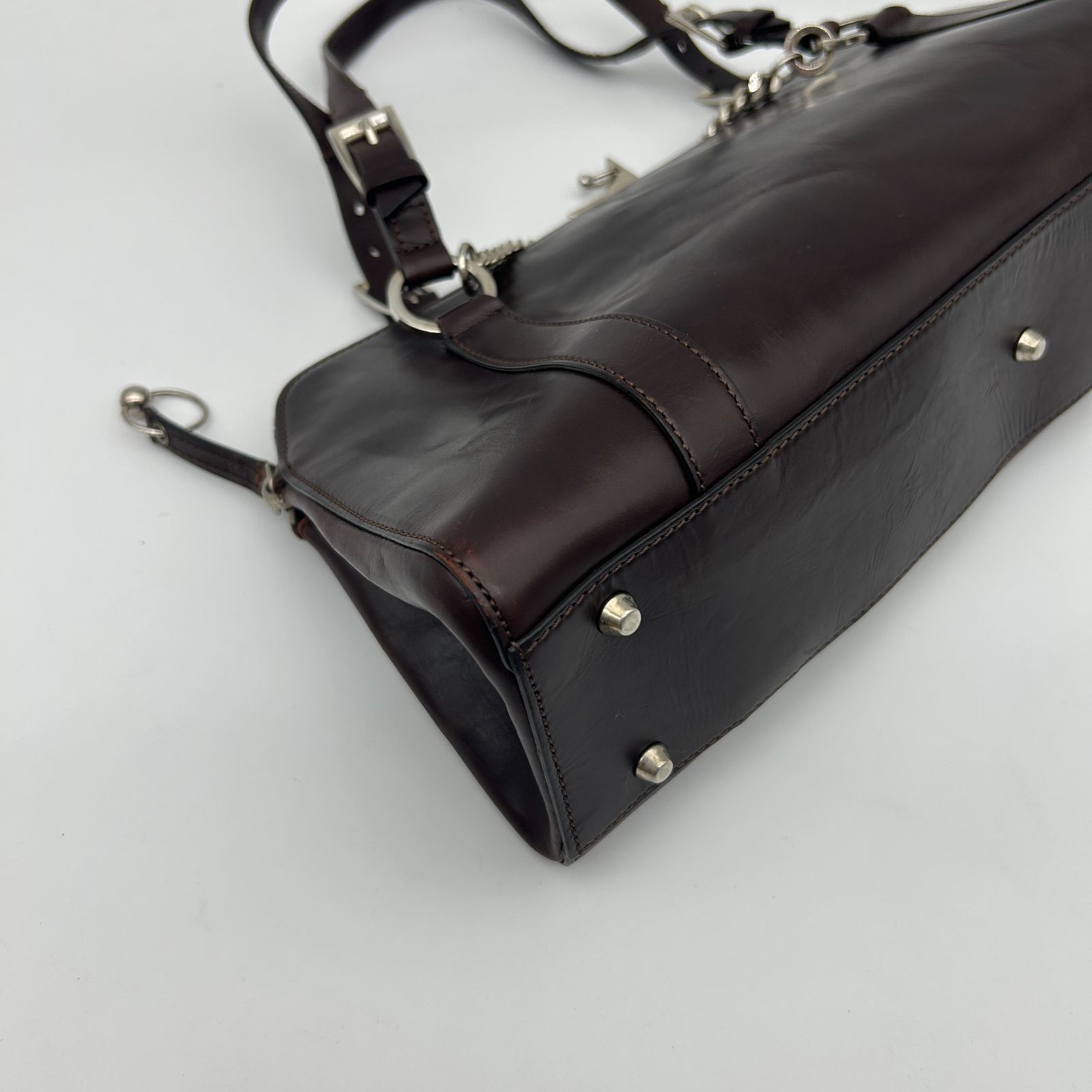 Christian Dior （クリスチャン ディオール） レザーバッグ ガリアーノ