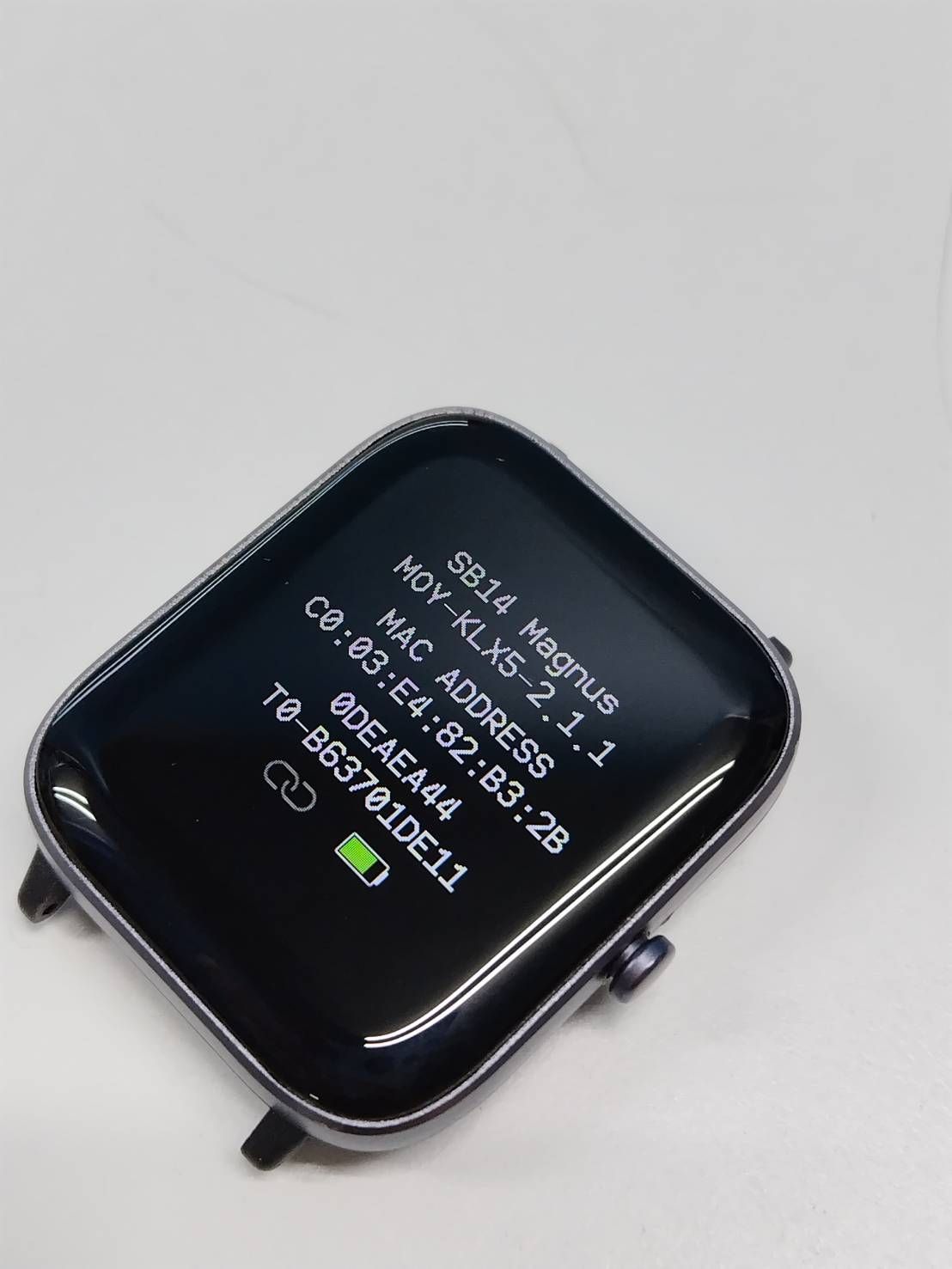 SMART BAND Magnus SB14 スマートウォッチ ネイビー Bランク - メルカリ