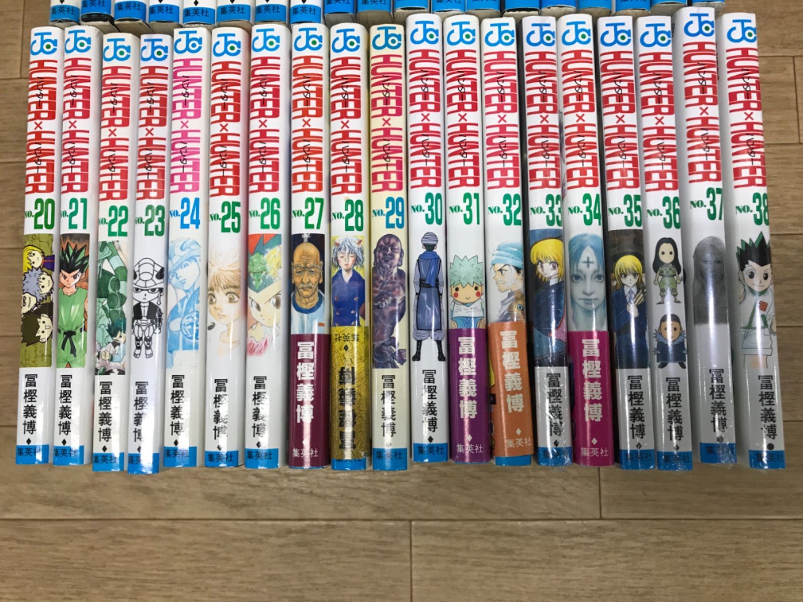 ☆②【未開封あり】ハンターハンター HUNTER×HUNTER 1~38巻 コミック