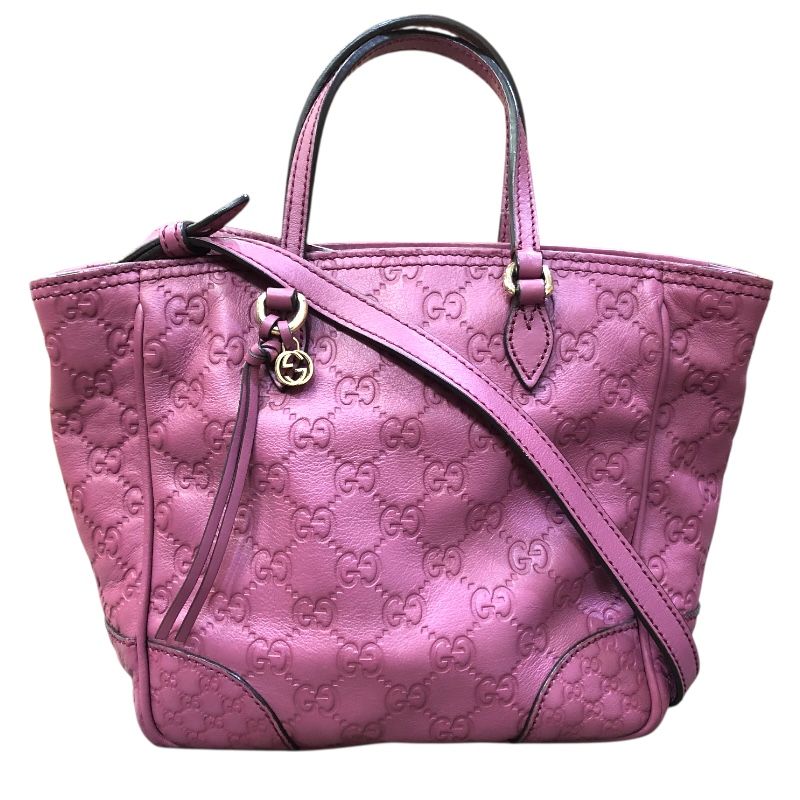 グッチ GUCCI グッチシマハンドバッグ 353121 グラム シルバー金具 グッチシマレザー レディース ショルダーバッグ