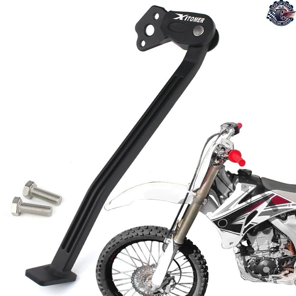 オートバイ用キックスタンド キックスタンド ヤマハ YZ250F YZ450F 2006 - 09 YZ 250F 450F フットサイドスタンドサポート