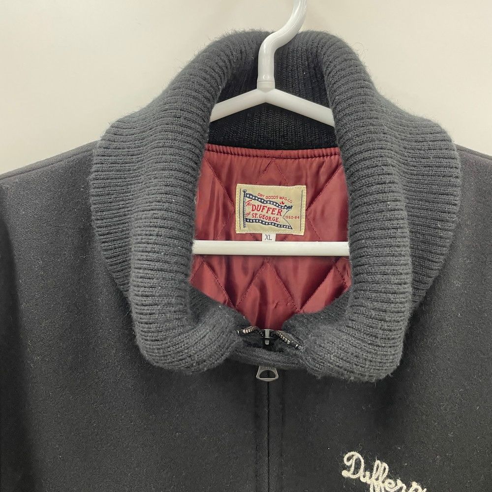 スタジャン ザダファーオブセントジョージ The DUFFER of St.E XL ブラック 長袖 スタジャン ザダファーオブセントジョージ The DUFFER of St.GEORGE XL