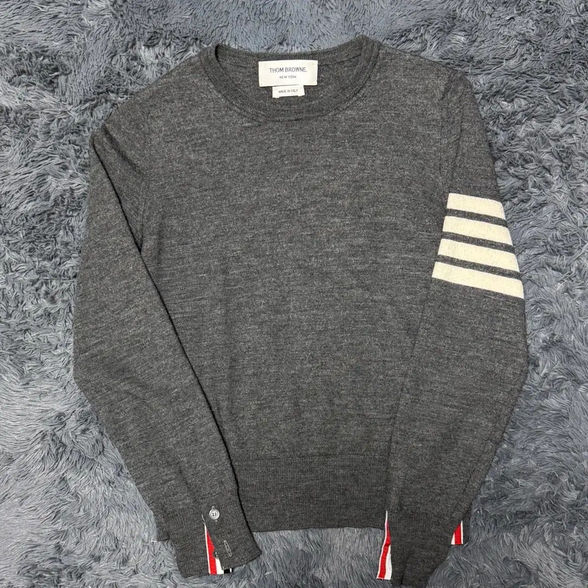 百貨店購入/実寸36 Thom Browne トム・ブラウン レディース シェットランドニット