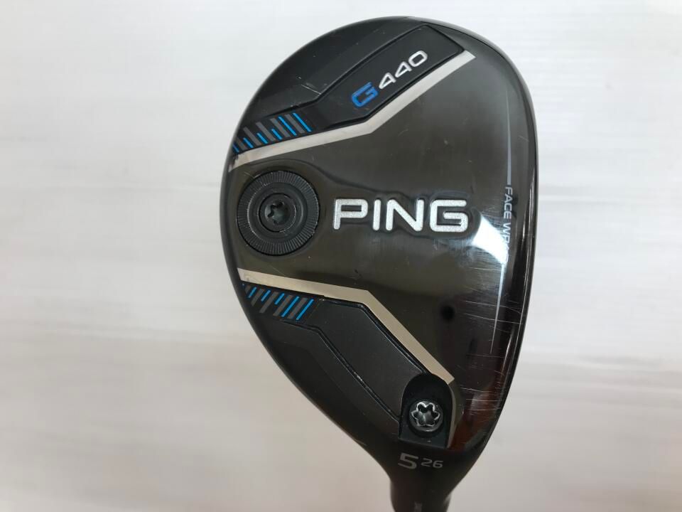 ピン　G440　26度　TOUR 2.0 BLACK 90　Sフレックス　ユーティリティ　中古　ゴルフドゥ！多摩ニュータウン店【最短即日発送】
