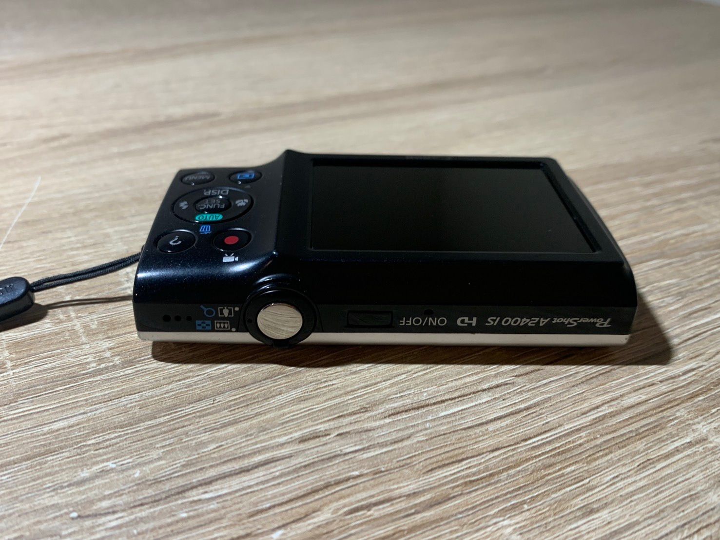 1992 Canon PowerShot A2400 IS シルバー ジャンク品 デジカメ【ネ