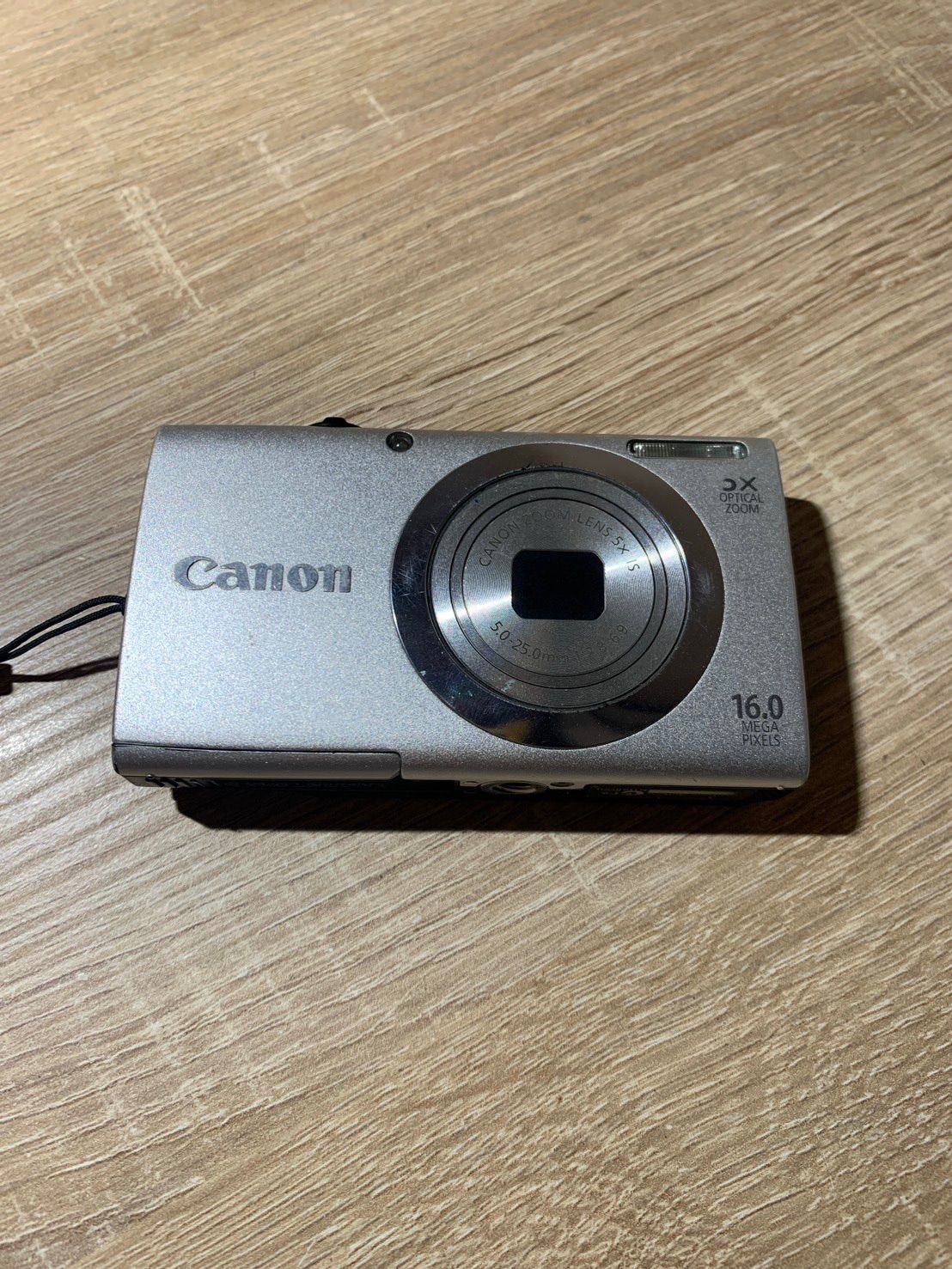 1992 Canon PowerShot A2400 IS シルバー ジャンク品 デジカメ【ネ
