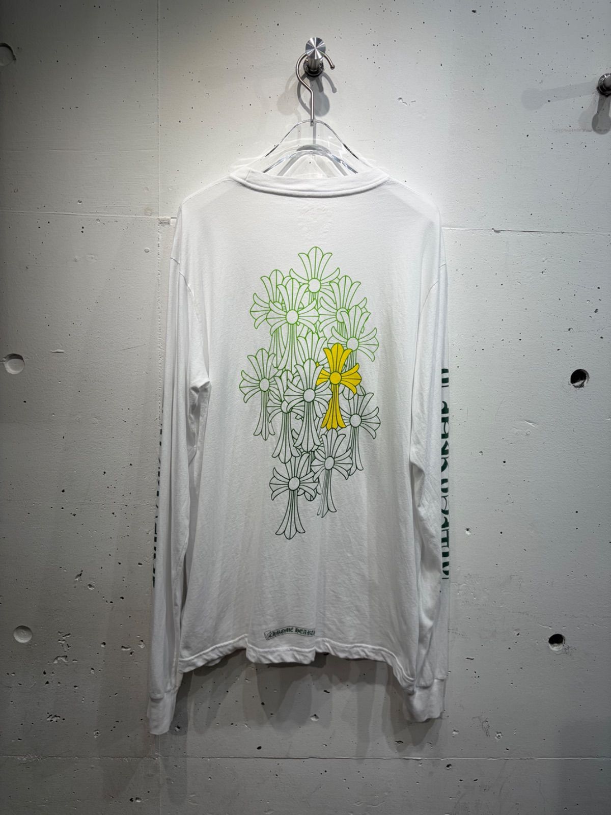CHROME HEARTS クロムハーツ セメタリークロス ロングTシャツ