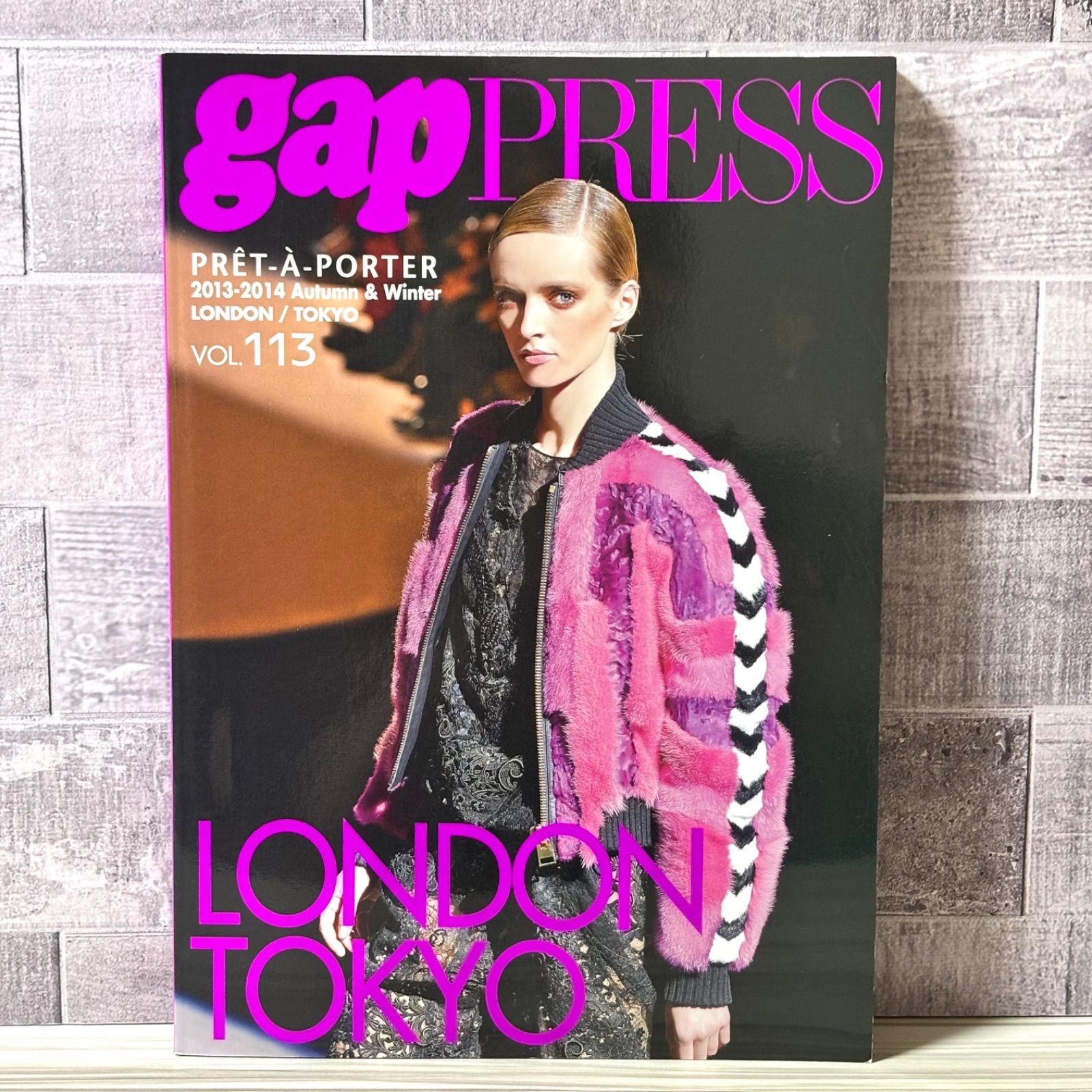gap PRESS vol.113 プレタポルテ ロンドン 東京 2013-2014 Autumn