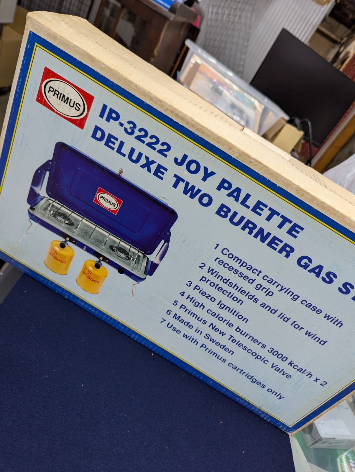 イワタニ・プリムスの名作ツーバーナー「PRIMUS IP-3222 JOY PALETTE