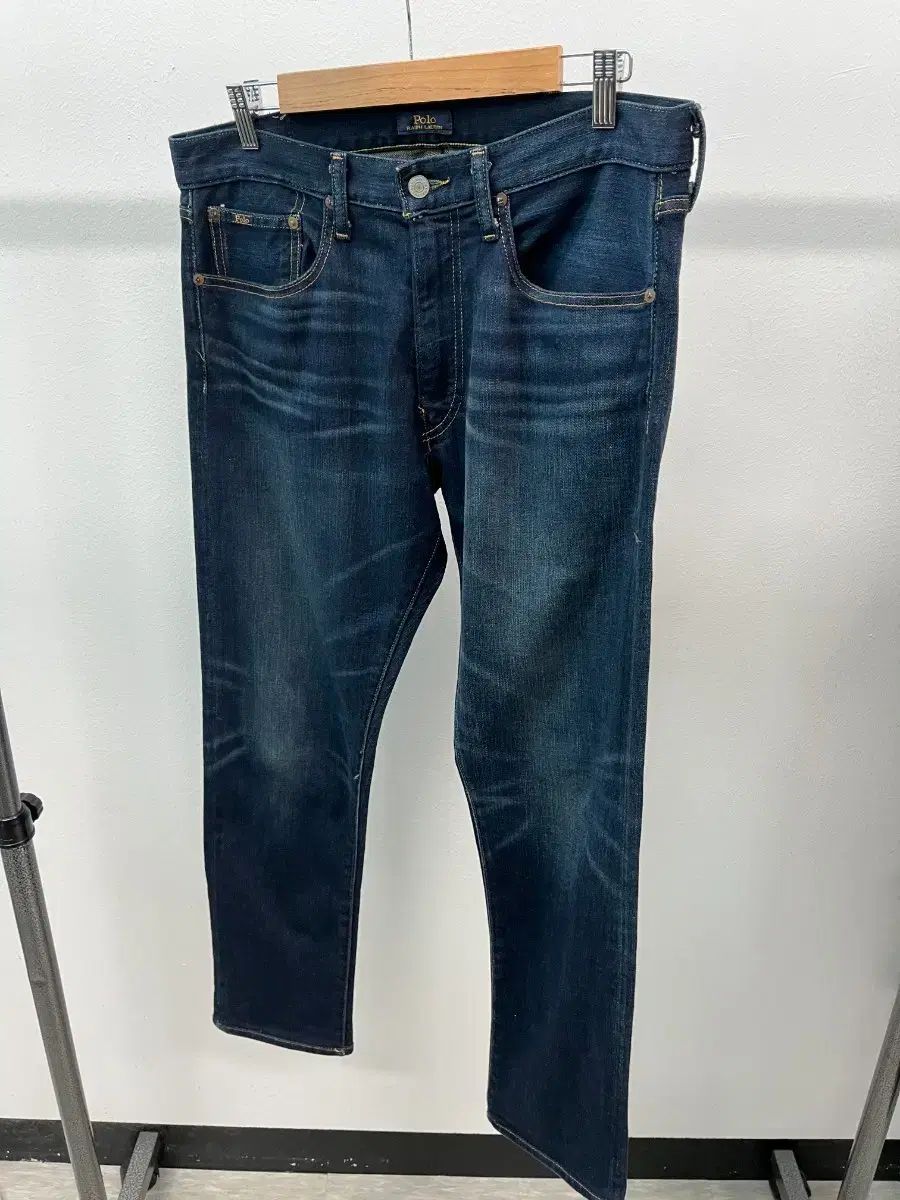 32) ポロ インディゴデニム ストレッチジーン